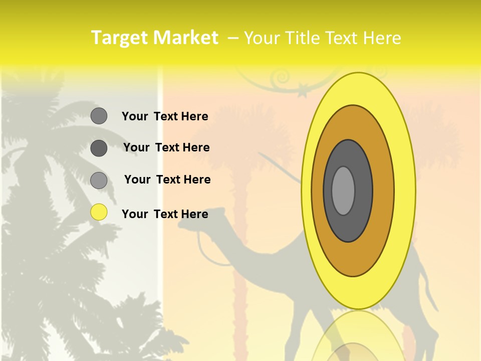 Design Relations Camel PowerPoint Template