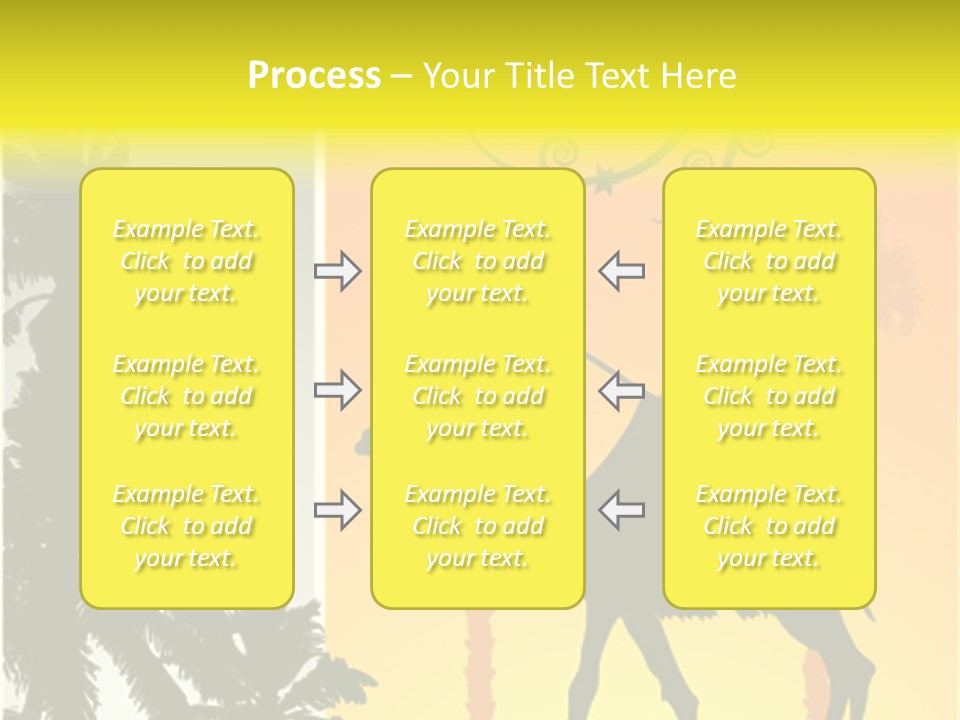 Design Relations Camel PowerPoint Template