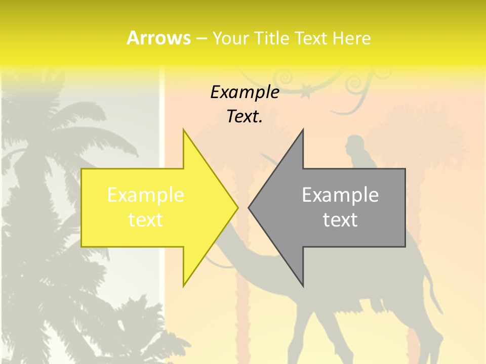 Design Relations Camel PowerPoint Template