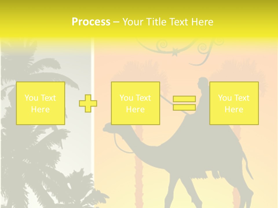 Design Relations Camel PowerPoint Template