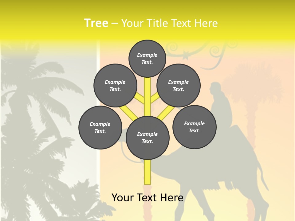 Design Relations Camel PowerPoint Template