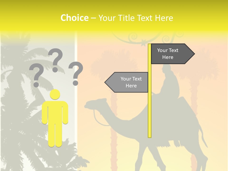 Design Relations Camel PowerPoint Template