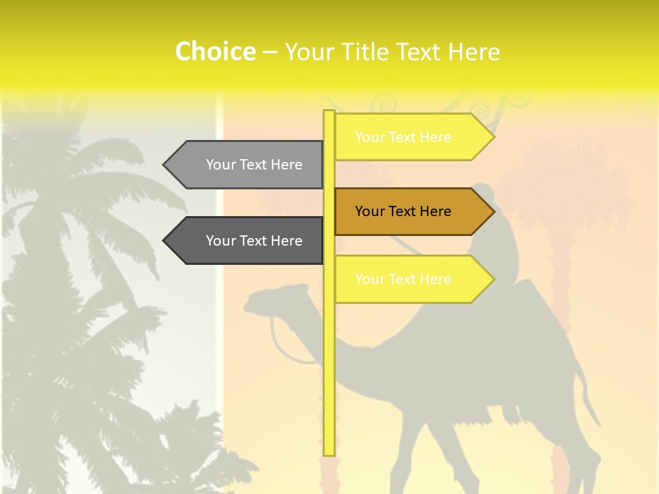 Design Relations Camel PowerPoint Template