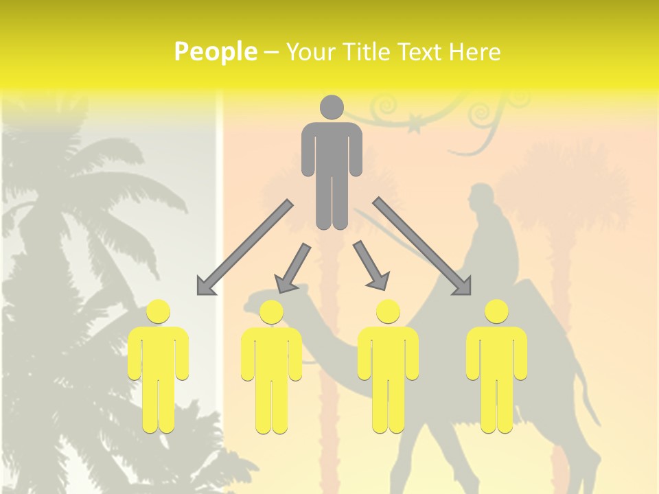 Design Relations Camel PowerPoint Template