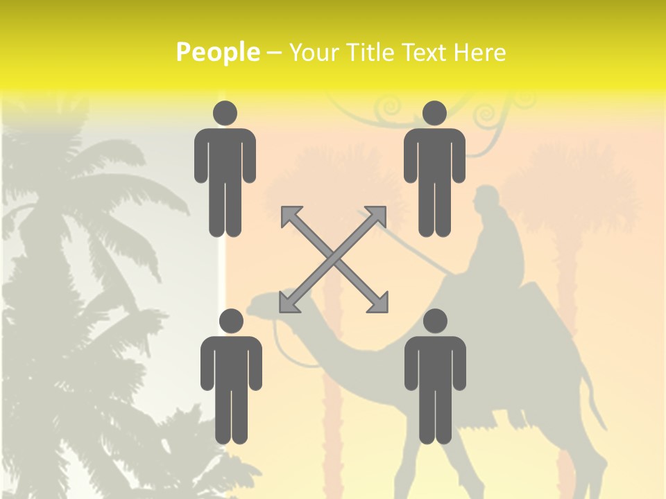 Design Relations Camel PowerPoint Template