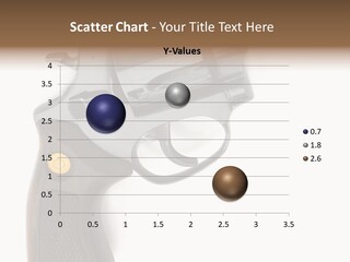 Trigger White Danger PowerPoint Template