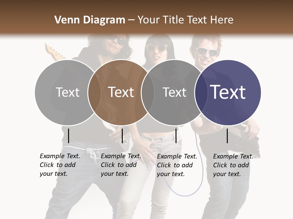 Girl Microphone Musician PowerPoint Template