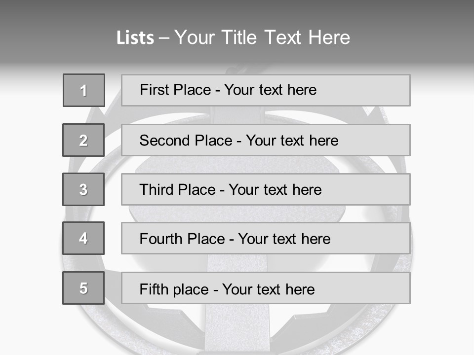 Insurance Concept Symbolism PowerPoint Template