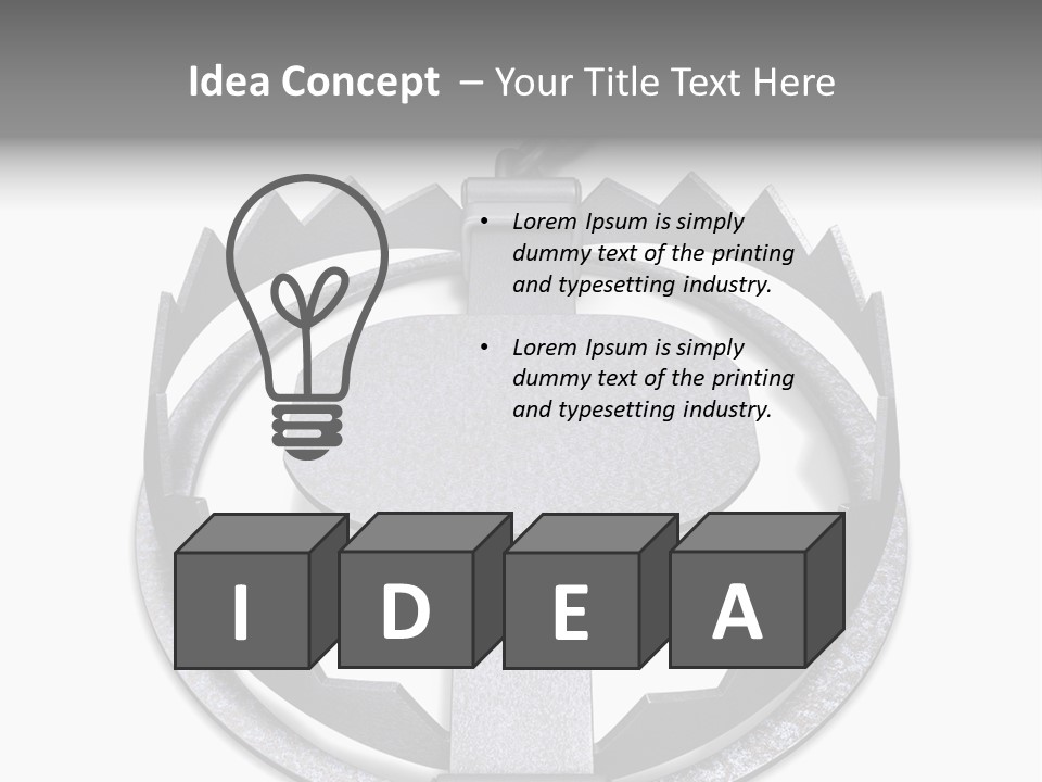 Insurance Concept Symbolism PowerPoint Template