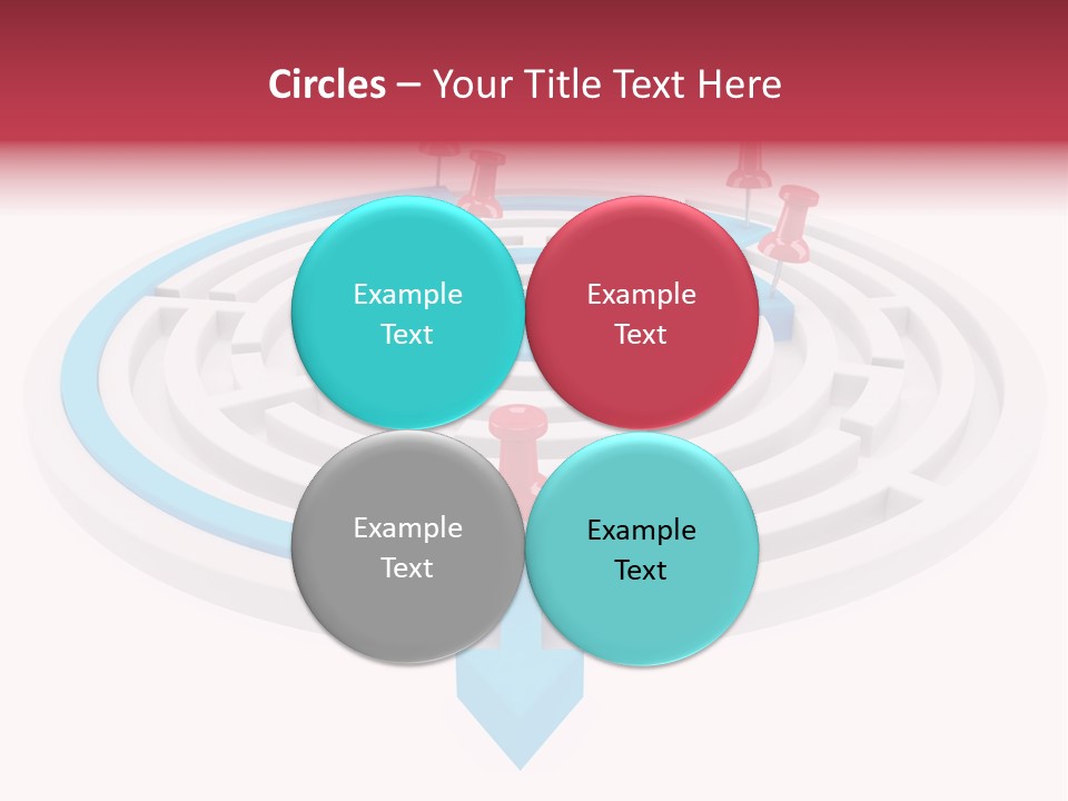 Navigate Isolated Course PowerPoint Template