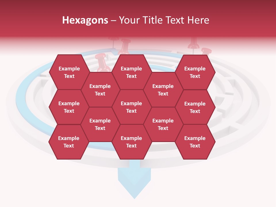Navigate Isolated Course PowerPoint Template