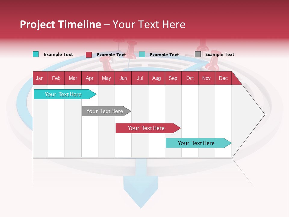 Navigate Isolated Course PowerPoint Template