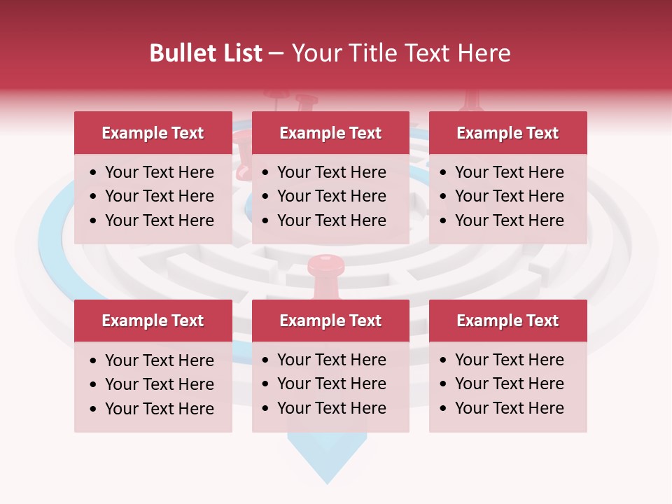 Navigate Isolated Course PowerPoint Template