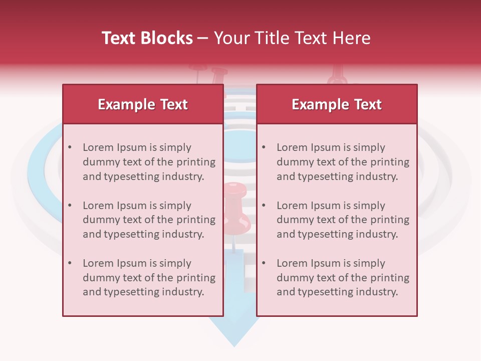 Navigate Isolated Course PowerPoint Template