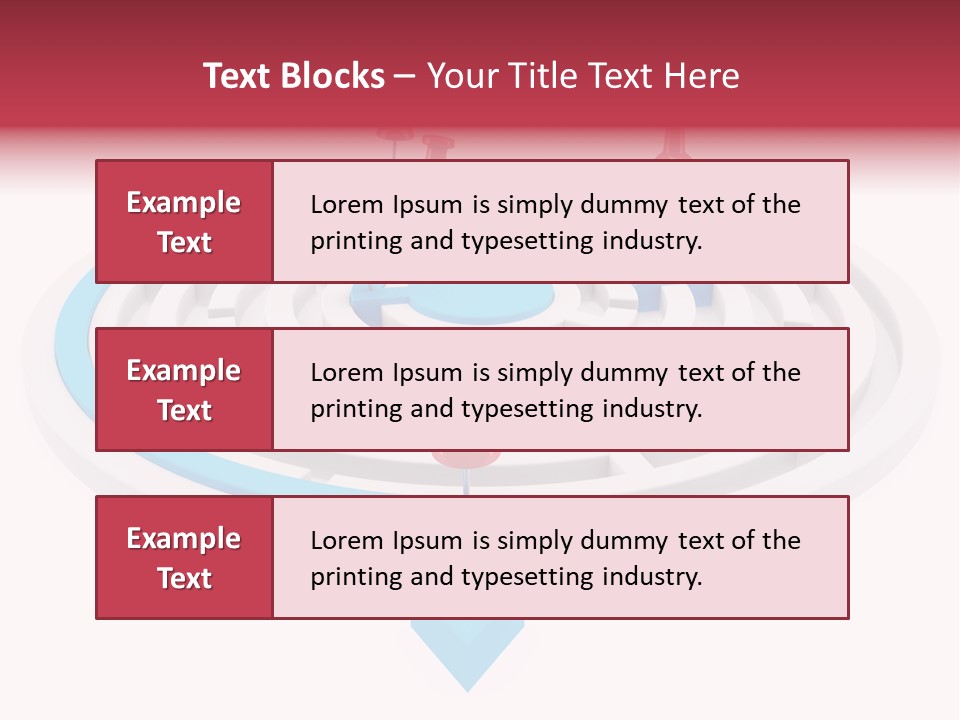 Navigate Isolated Course PowerPoint Template