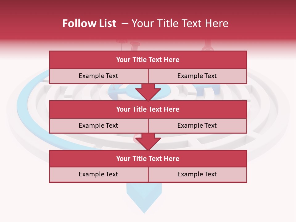 Navigate Isolated Course PowerPoint Template