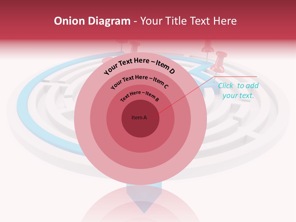 Navigate Isolated Course PowerPoint Template