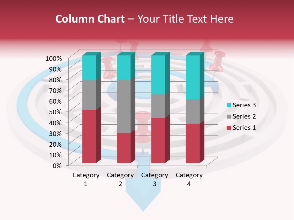 Navigate Isolated Course PowerPoint Template