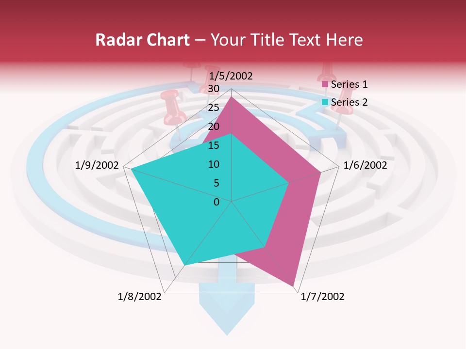 Navigate Isolated Course PowerPoint Template