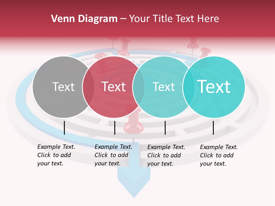Navigate Isolated Course PowerPoint Template