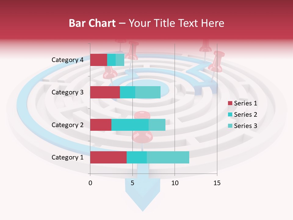 Navigate Isolated Course PowerPoint Template
