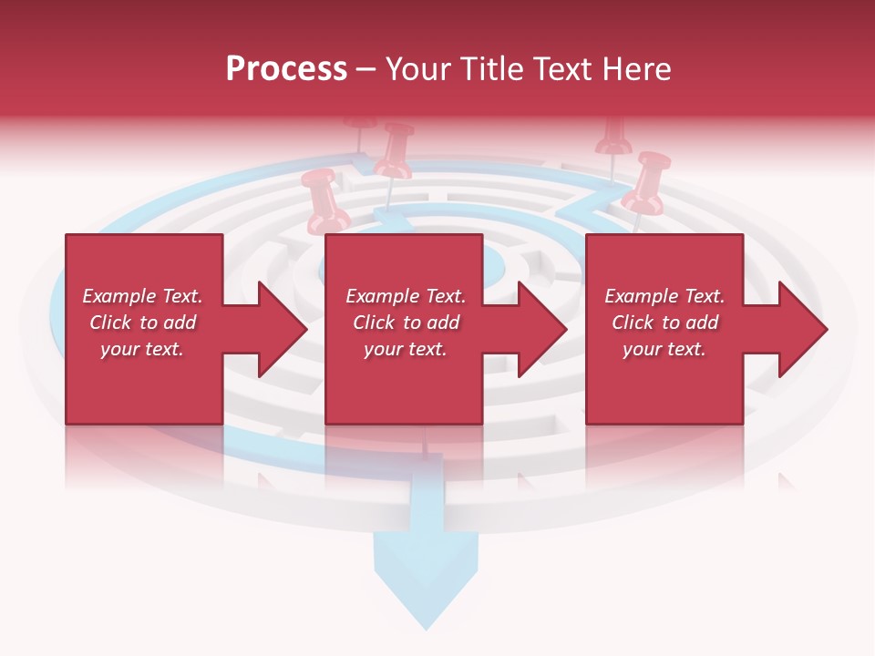 Navigate Isolated Course PowerPoint Template