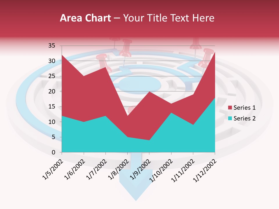 Navigate Isolated Course PowerPoint Template