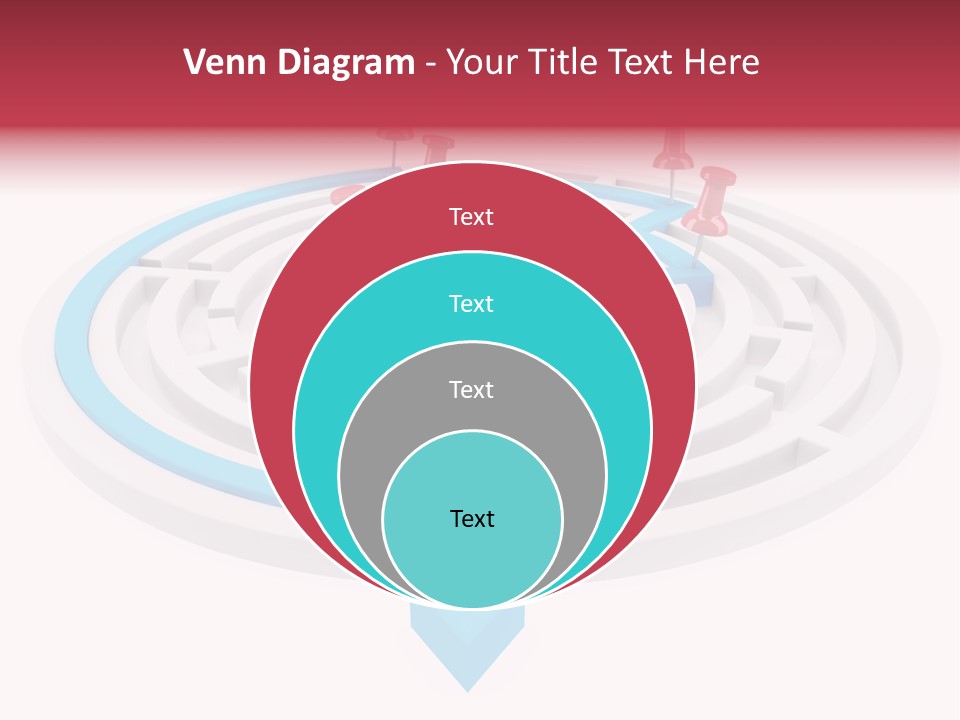 Navigate Isolated Course PowerPoint Template
