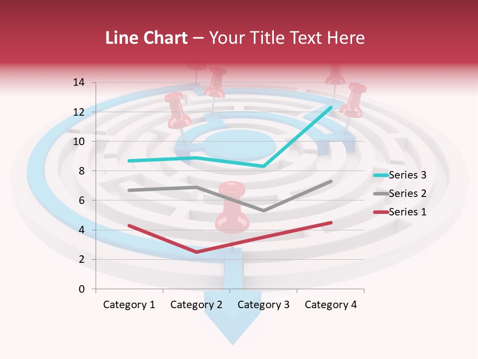 Navigate Isolated Course PowerPoint Template
