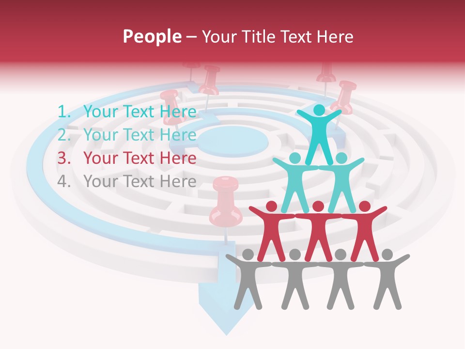 Navigate Isolated Course PowerPoint Template