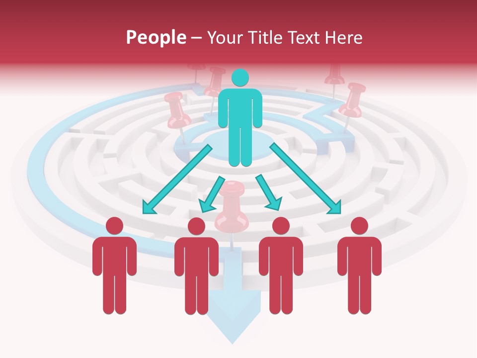 Navigate Isolated Course PowerPoint Template