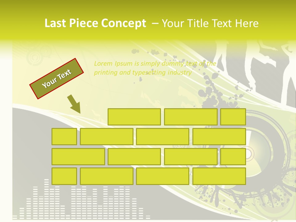 Floor Furniture Art PowerPoint Template