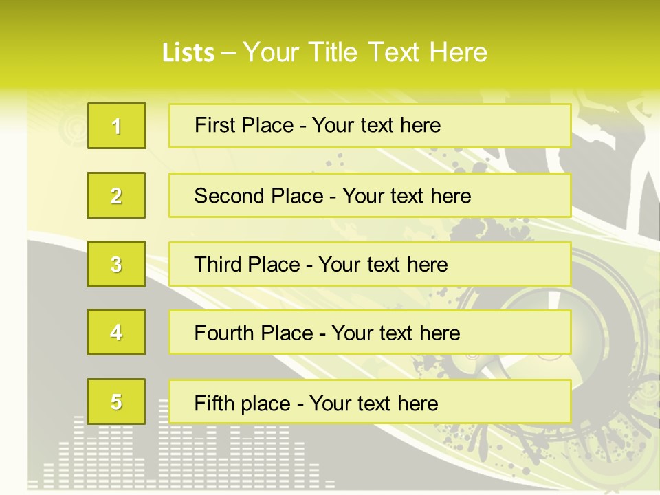 Floor Furniture Art PowerPoint Template