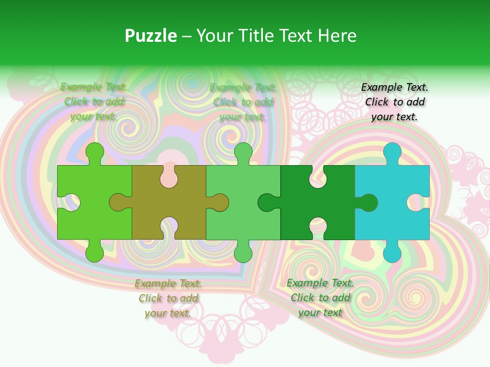 Pleasure Beams Symbol PowerPoint Template