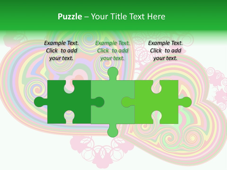 Pleasure Beams Symbol PowerPoint Template