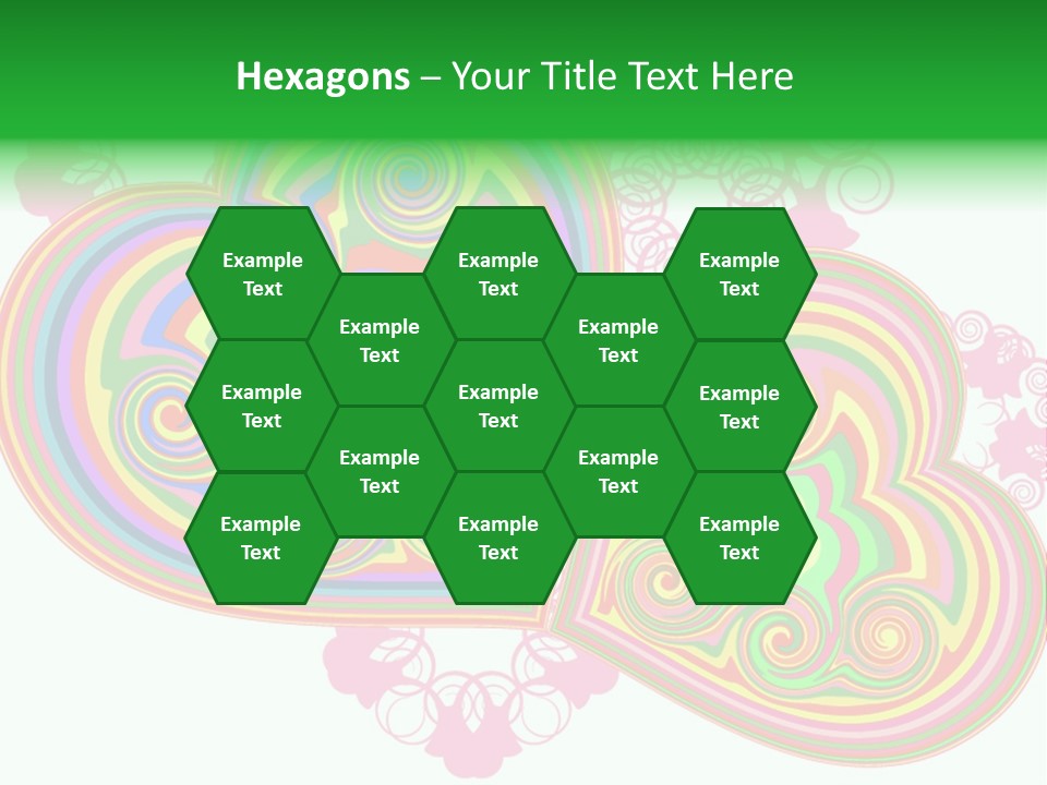 Pleasure Beams Symbol PowerPoint Template