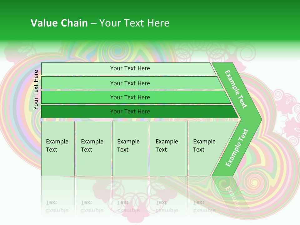 Pleasure Beams Symbol PowerPoint Template