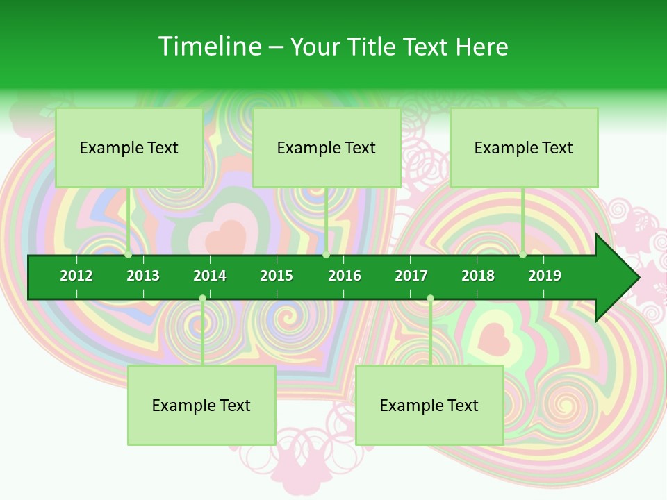 Pleasure Beams Symbol PowerPoint Template
