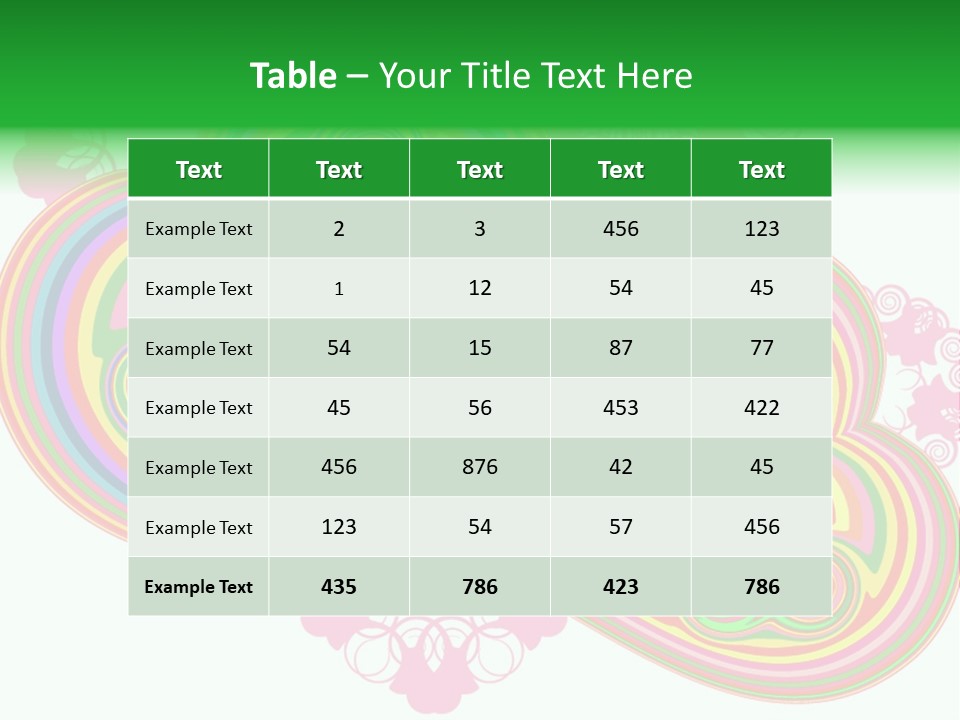 Pleasure Beams Symbol PowerPoint Template
