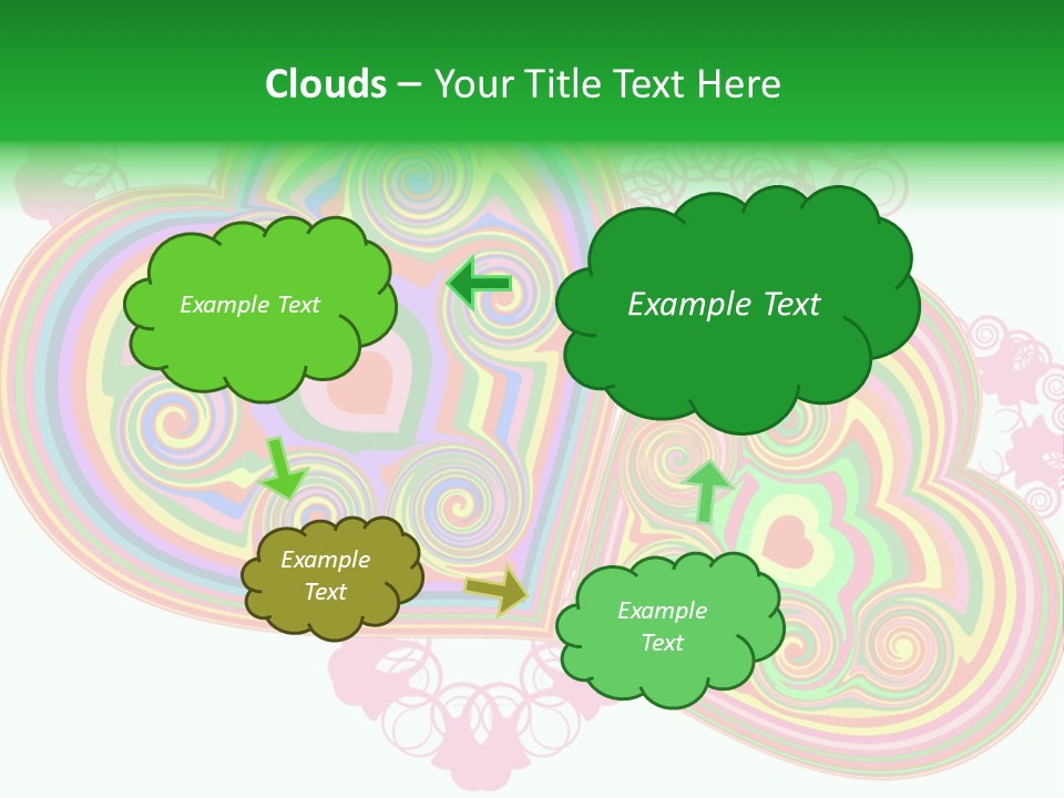 Pleasure Beams Symbol PowerPoint Template
