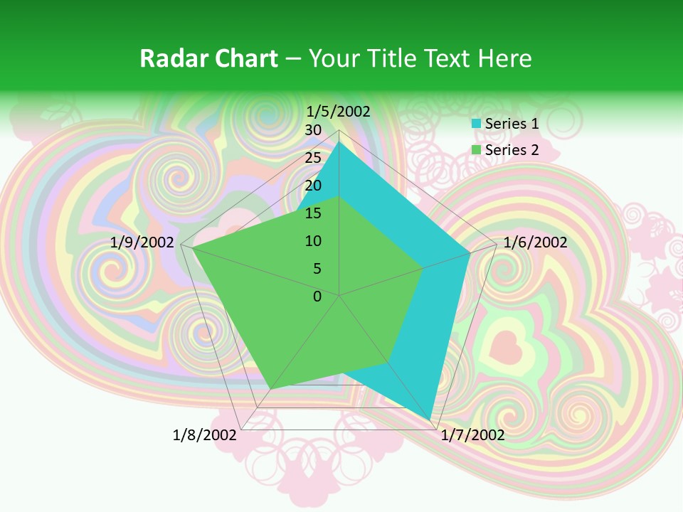 Pleasure Beams Symbol PowerPoint Template