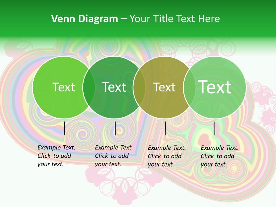 Pleasure Beams Symbol PowerPoint Template