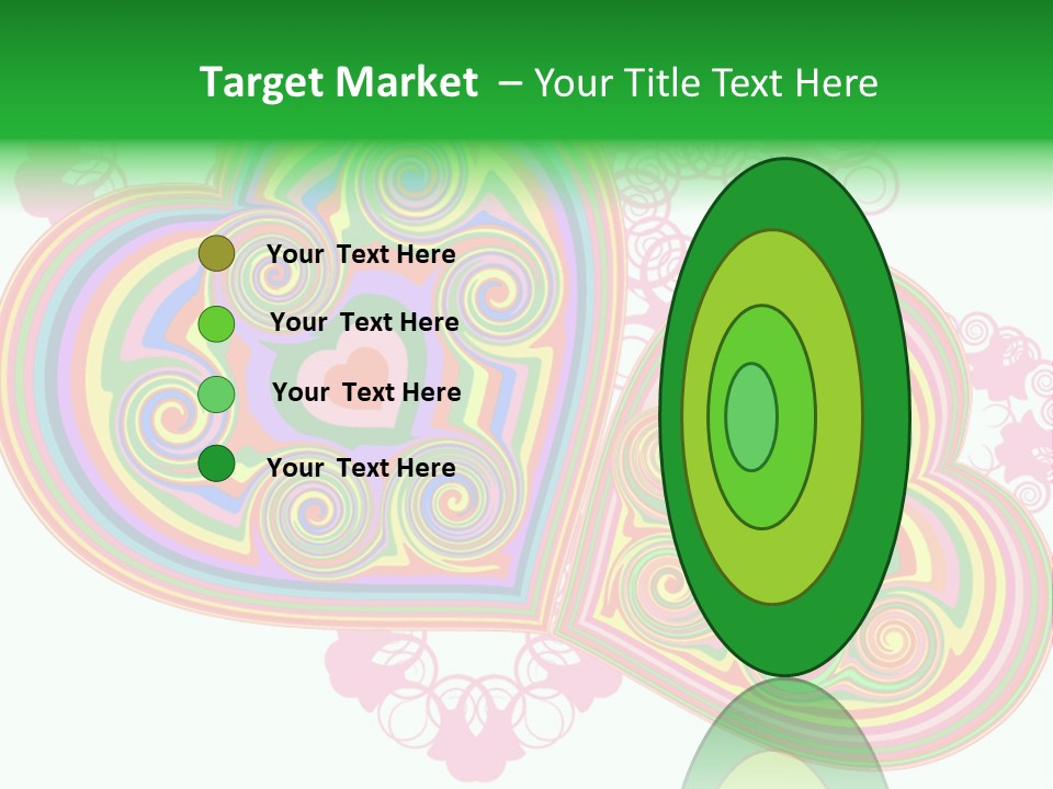 Pleasure Beams Symbol PowerPoint Template