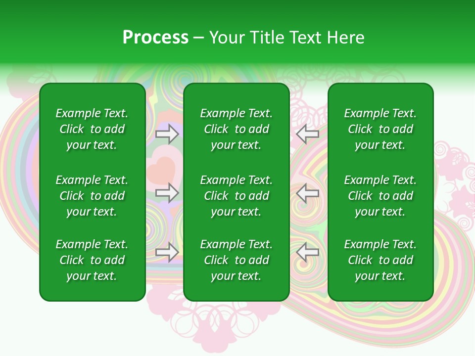 Pleasure Beams Symbol PowerPoint Template
