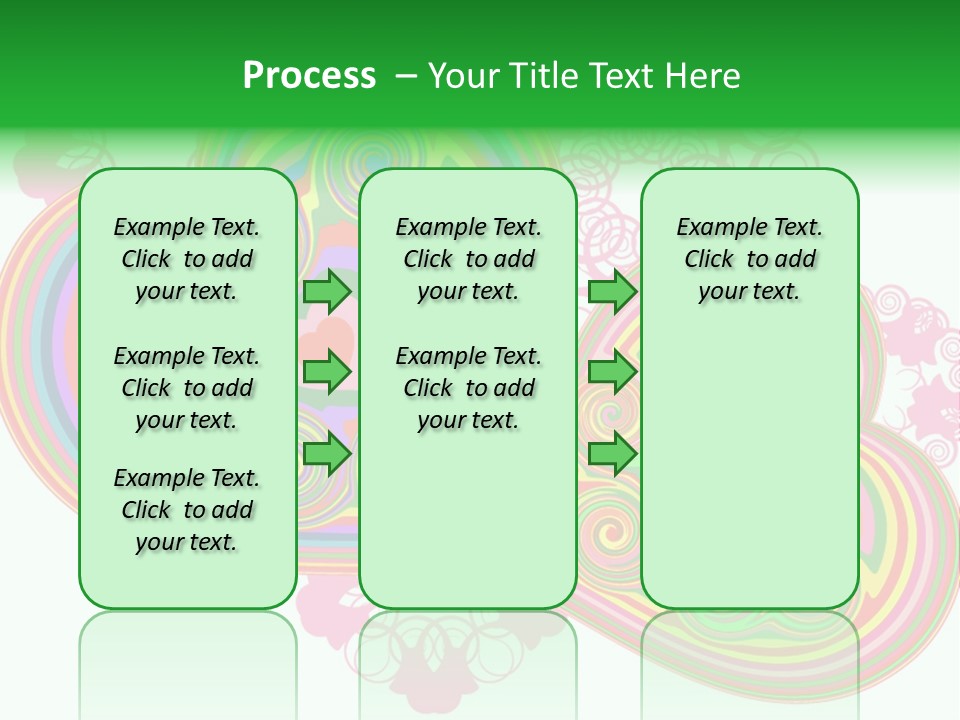 Pleasure Beams Symbol PowerPoint Template