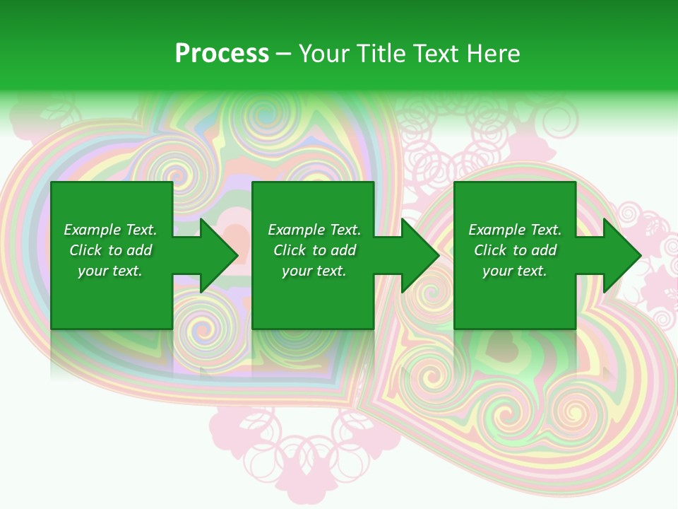 Pleasure Beams Symbol PowerPoint Template