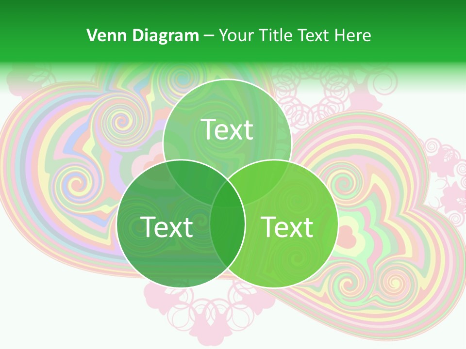 Pleasure Beams Symbol PowerPoint Template