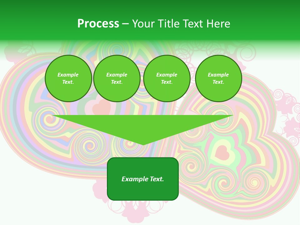 Pleasure Beams Symbol PowerPoint Template