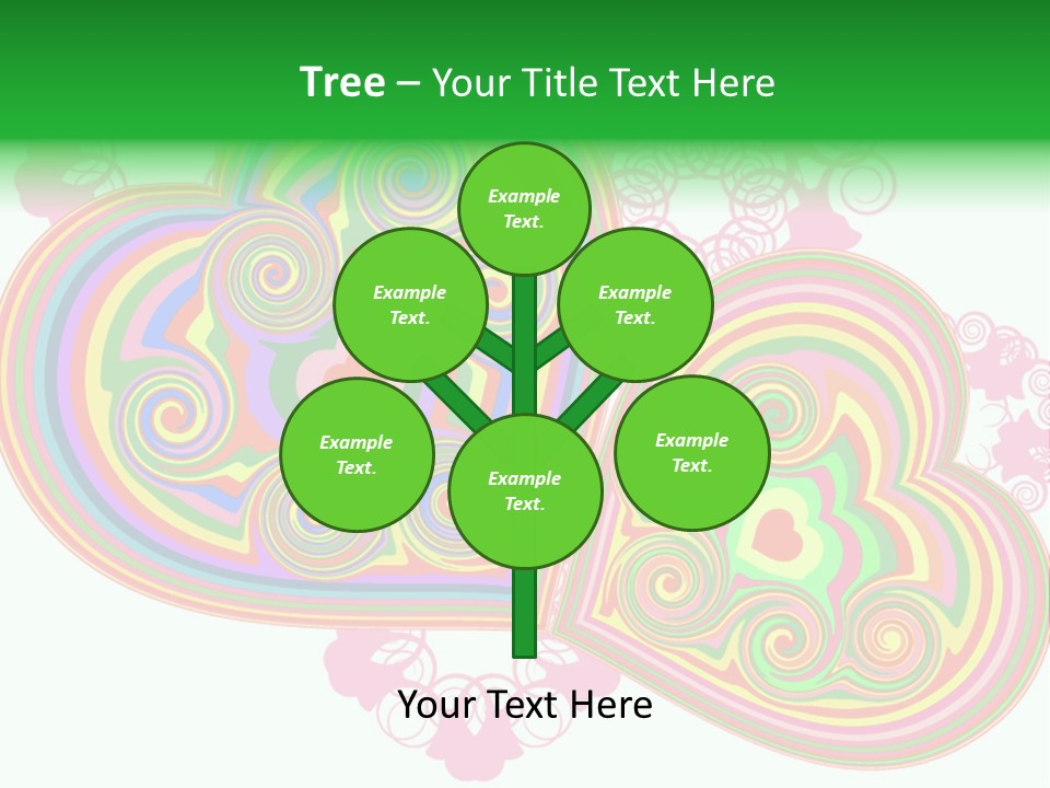 Pleasure Beams Symbol PowerPoint Template