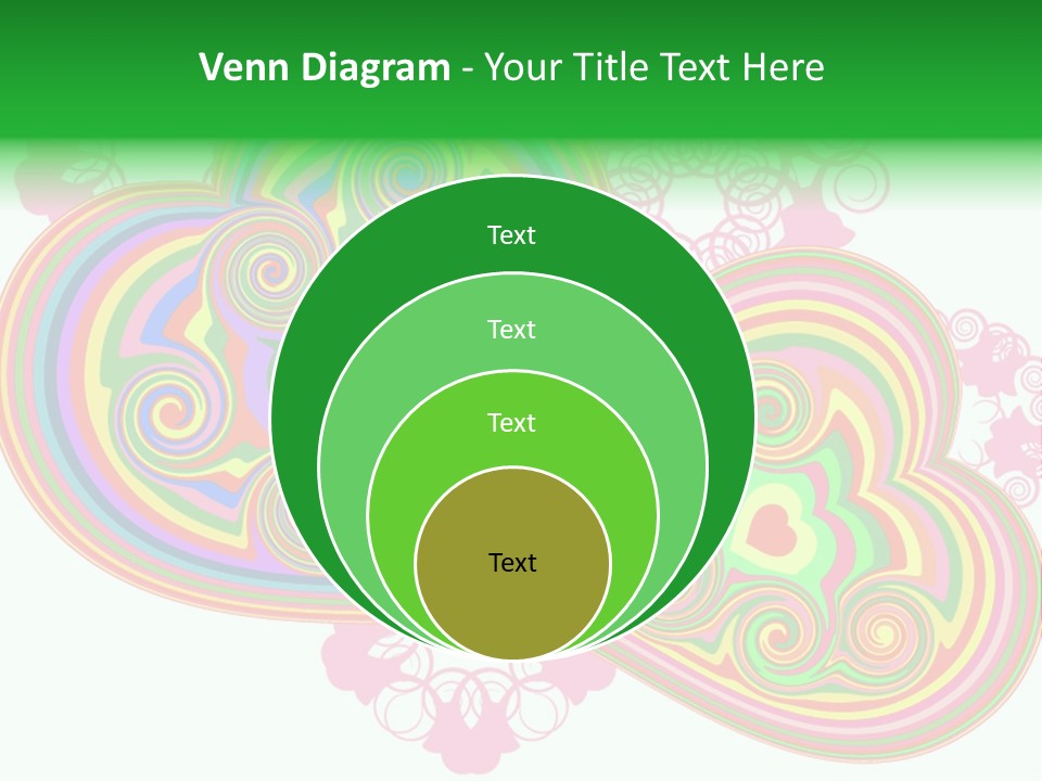 Pleasure Beams Symbol PowerPoint Template